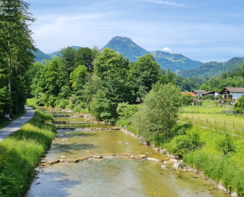 Auerbach, Fluss in Bayern, Oberaudorf