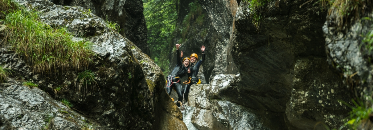 Winter Canyoning Oberaudorf | Oberbayern Bayerisches Alpenvorland