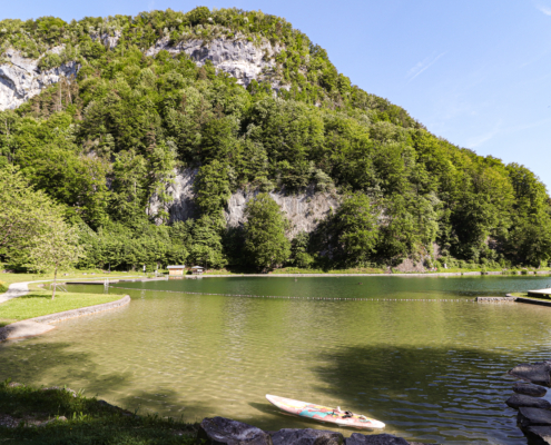 Luegsteinsee, Sommer