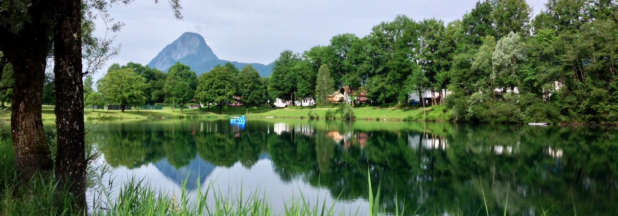 Der Kieferer See in Bayern