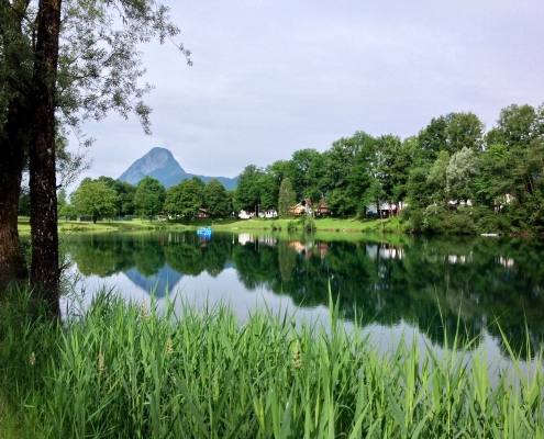 Der Kieferer See in Bayern