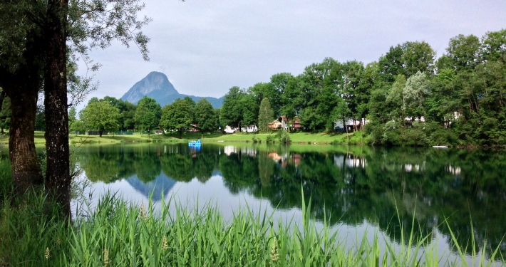 Der Kieferer See in Bayern