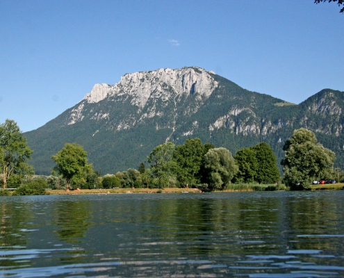 Baden im Kreuthsee, ein See in Bayern