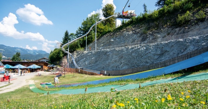 Free Fall Trockenrutsche Oberaudorf | Oberbayern Bayerisches Alpenvorland