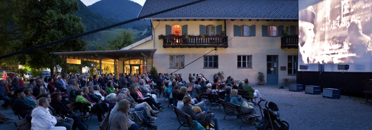 Open Air Kino in Oberaudorf