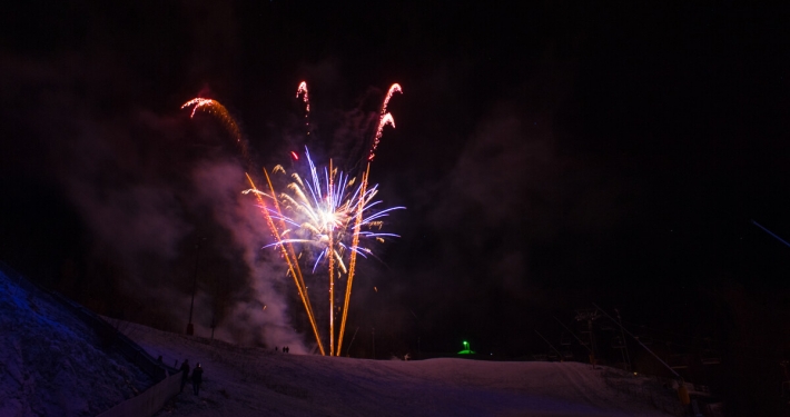 Feuerwerk Oberaudorfer Vorsilvester