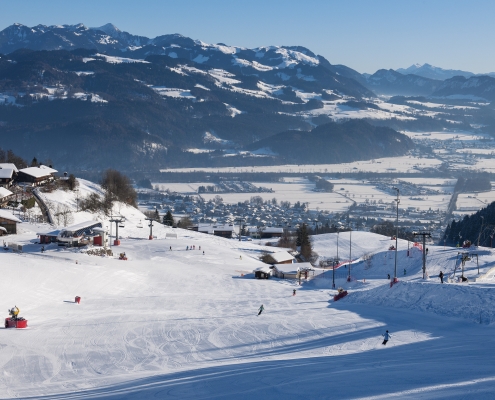 Skipiste am Hocheck in Oberaudorf