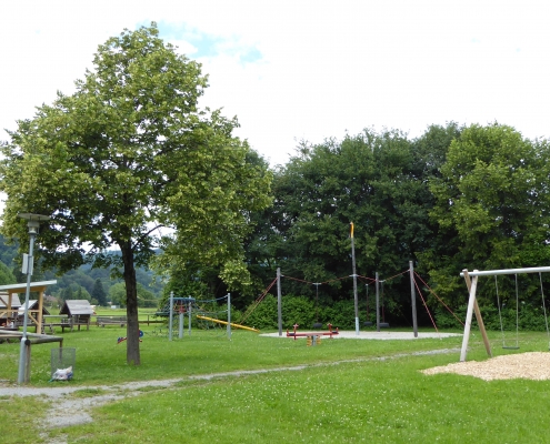 Spielgeräte am Kurpark Oberaudorf