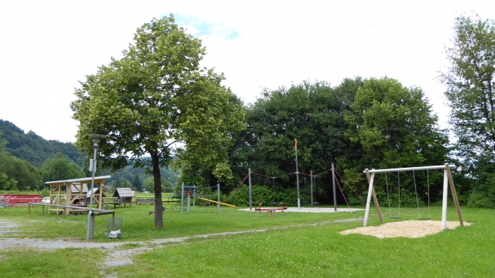 Spielgeräte am Kurpark Oberaudorf