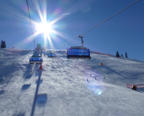 Skipiste am Sudelfeld in Oberaudorf