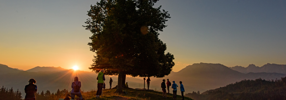 Sonnenaufgang, Wanderung, Oberaudorf, Bayern