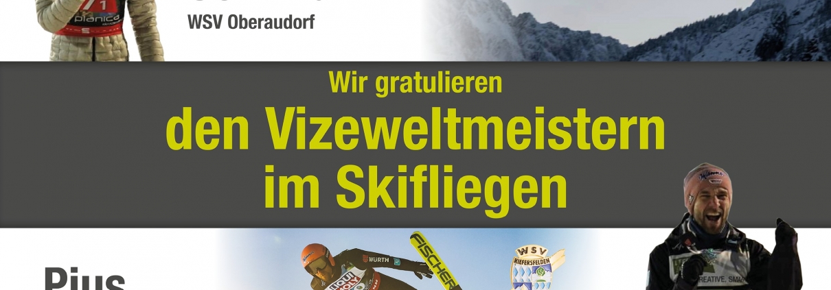 Vizeweltmeister im Skifliegen