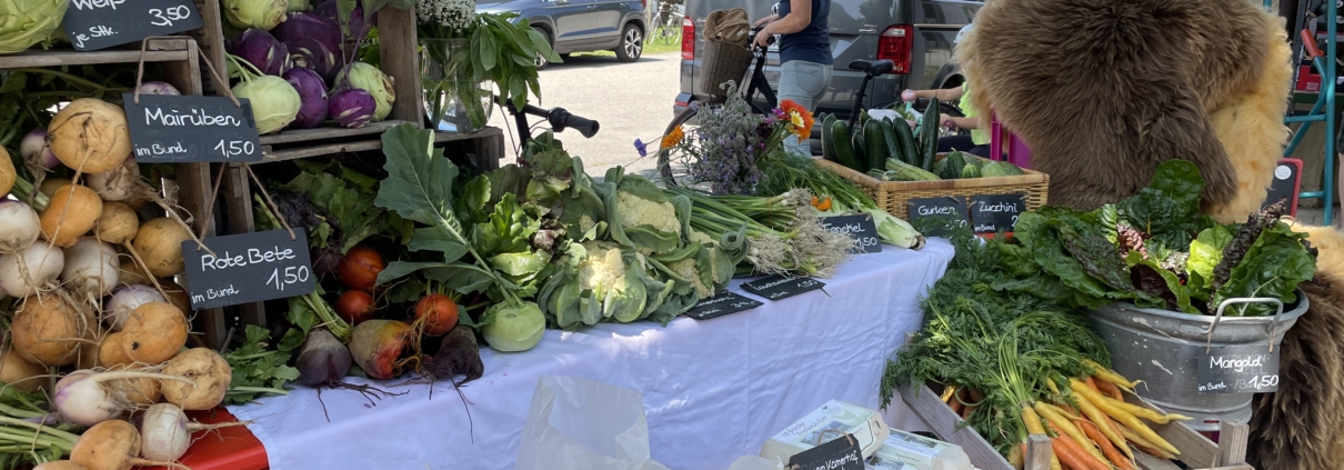 Dorfmarkt, Oberaudorf, Kurpark, Regionaleprodukte