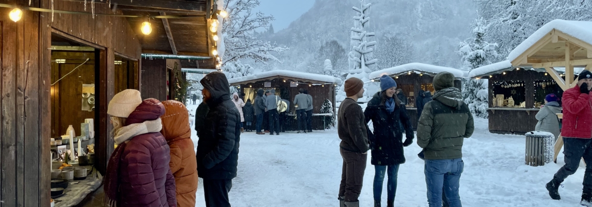 Winter, Bayern, Schneelandschaft, Weihnachtsmarkt, Veranstaltung, Oberaudorf
