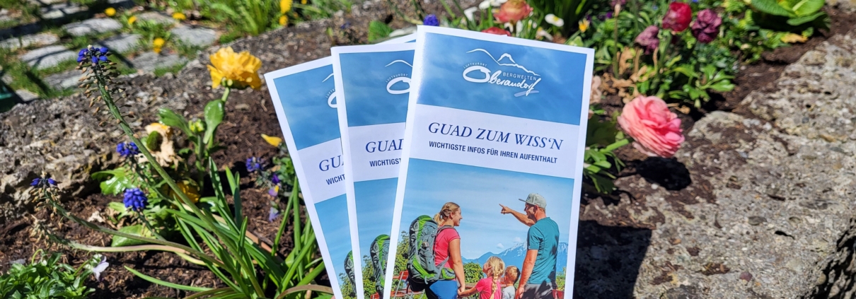 Broschüre Guad zum Wiss´n, Oberaudorf
